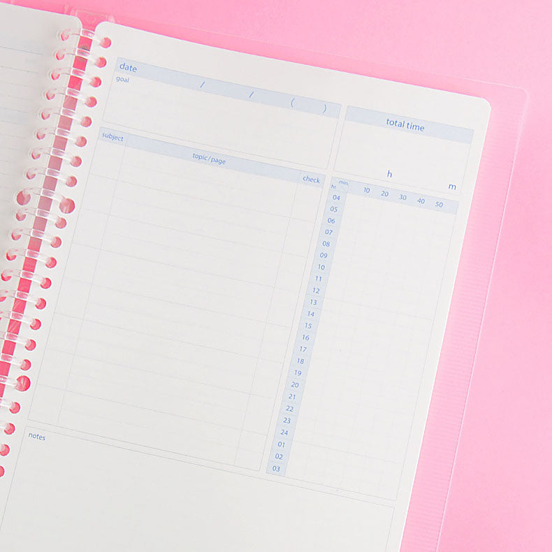 KOKUYO Campus Loose Leaf Paper - B5 - Study Planner