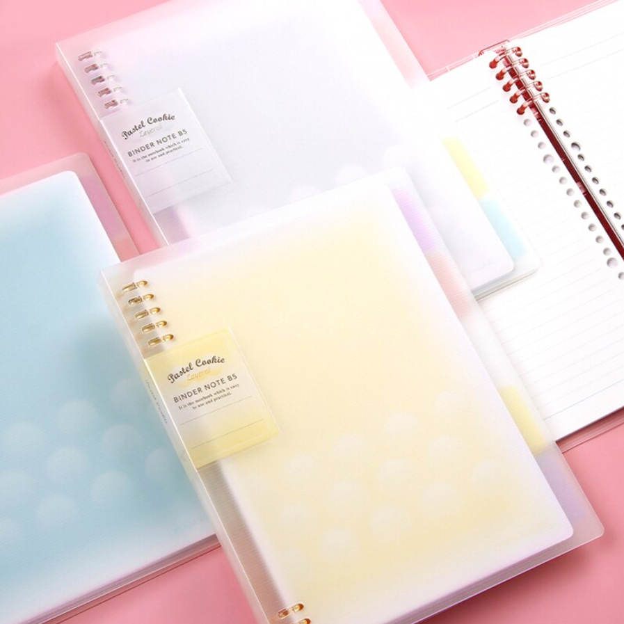 KOKUYO Pastel Cookie Binder