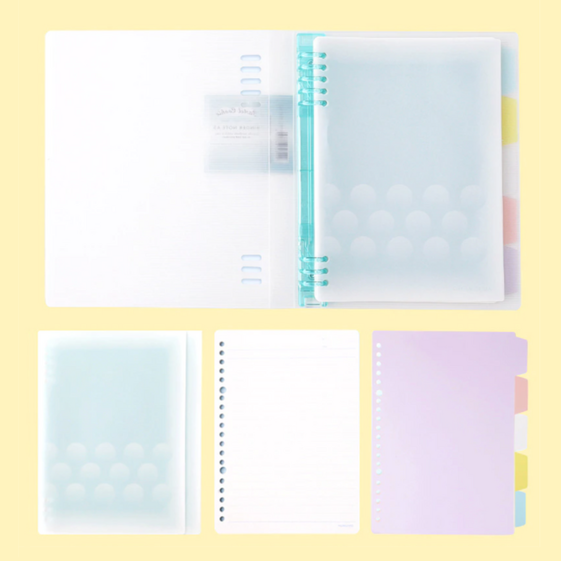 KOKUYO Pastel Cookie Binder