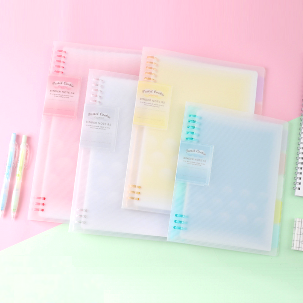 KOKUYO Pastel Cookie Binder