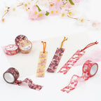 Kamiiso Kimono Series Masking Tapes - Hana