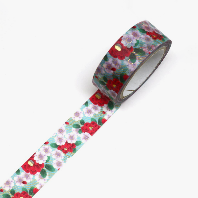 Kamiiso Kimono Series Masking Tapes - Hana