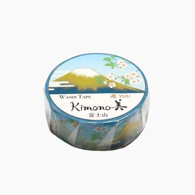 Kamiiso Kimono Series Washi Tape - Mt. Fuji