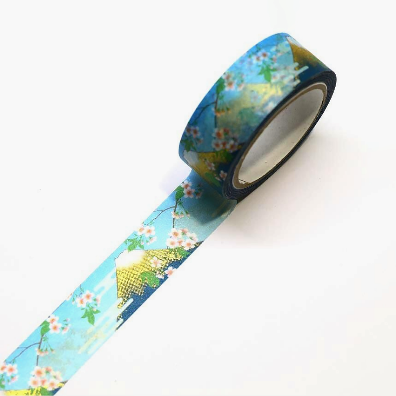 Kamiiso Kimono Series Washi Tape - Mt. Fuji