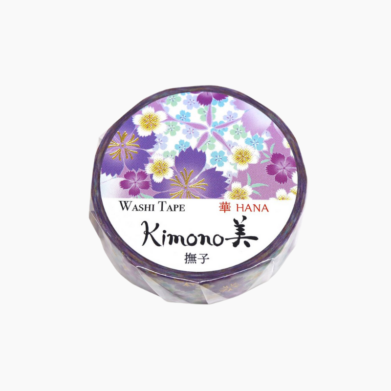 Kamiiso Kimono Series Masking Tapes - Hana