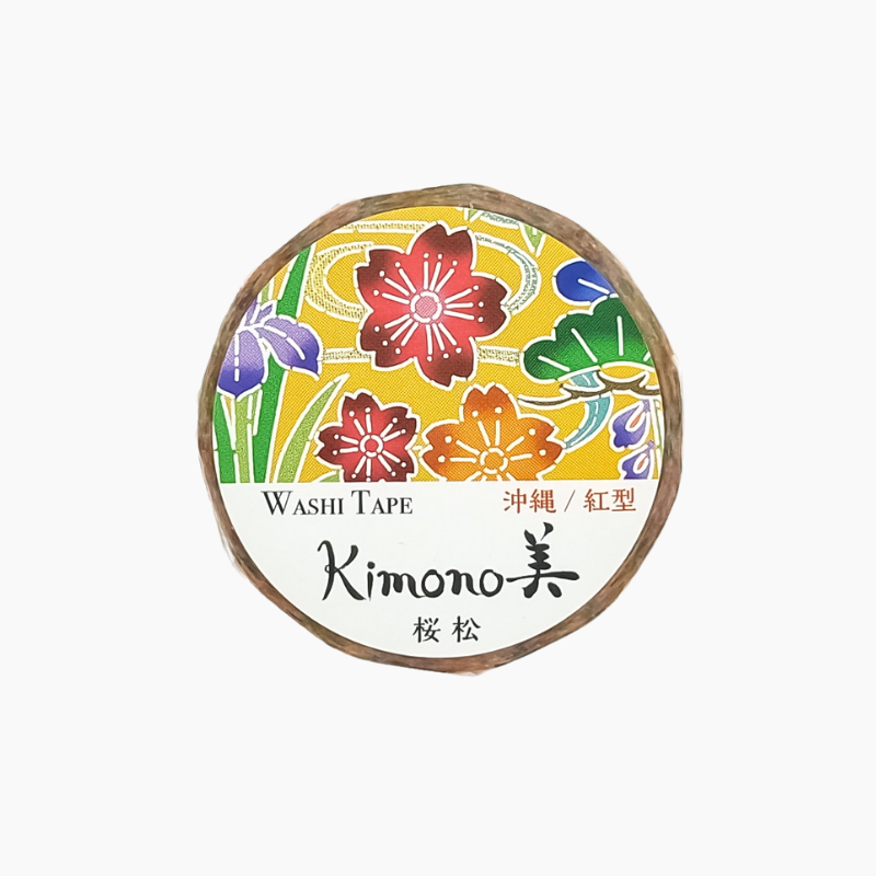 Kamiiso Kimono Series Masking Tapes - Bin
