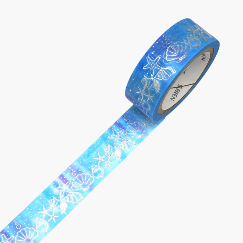 Kamiiso Saien Washi Tape - Shells