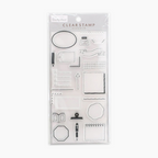 Kamio Daily Deco Clear Stamp - Journal
