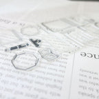 Kamio Daily Deco Clear Stamp - Journal