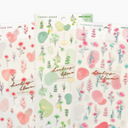 Kamio Healing Bloom Clear Stickers