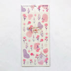 Kamio Healing Bloom Clear Stickers