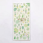 Kamio Healing Bloom Clear Stickers