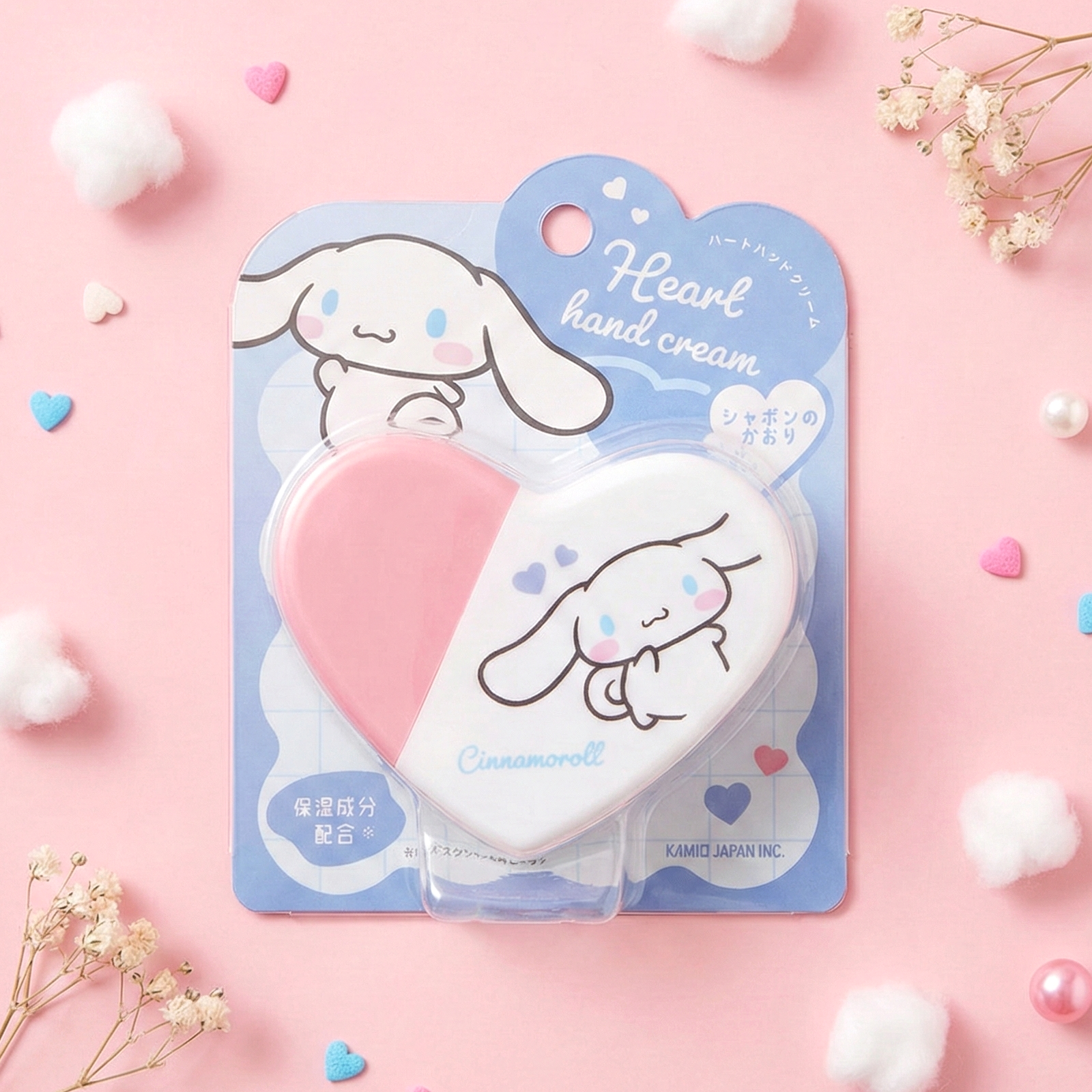 Sanrio Heart Compact Hand Cream – Japanese Edition