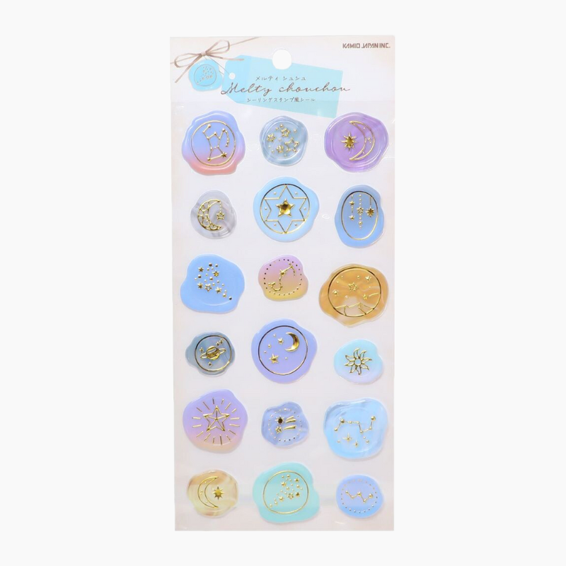 Kamio Melty Chouchou Wax Seal Stickers