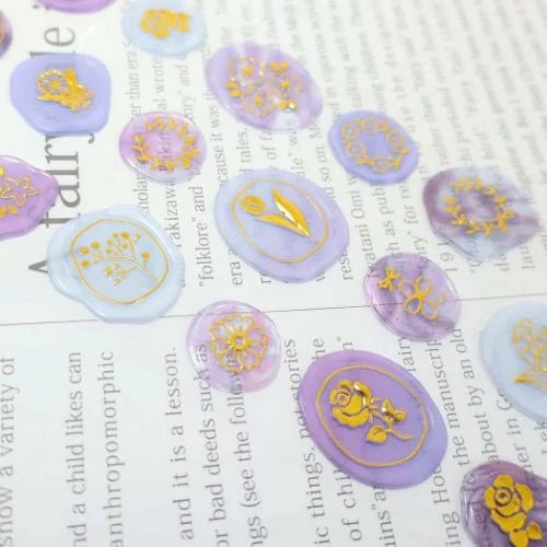 Kamio Melty Chouchou Wax Seal Stickers