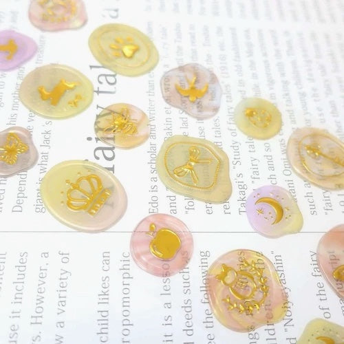 Kamio Melty Chouchou Wax Seal Stickers