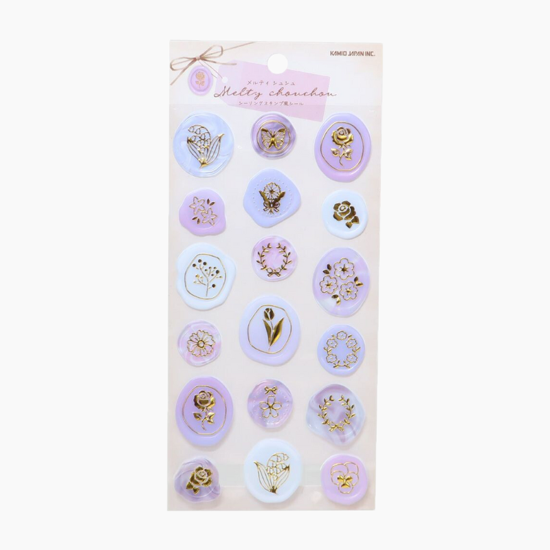 Kamio Melty Chouchou Wax Seal Stickers