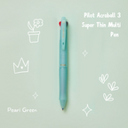 Kawaii Pen Shop Selection - Pilot Multi Pens & Pencils - Mint Color