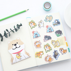 Kawaii Shiba Inu Sticker Pack