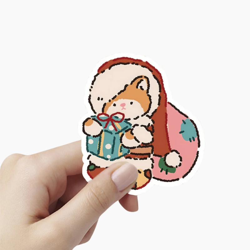 Kawaii Winter Animals Stickers