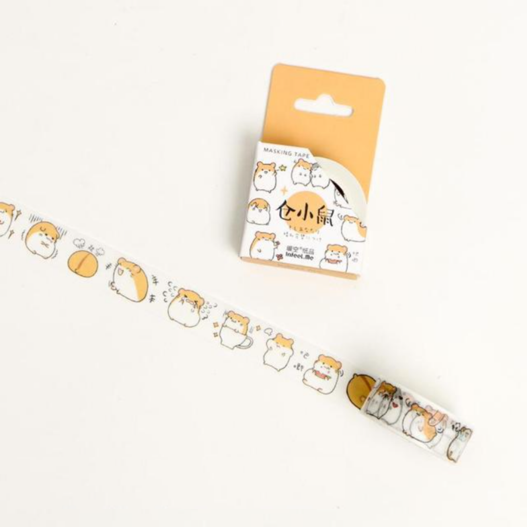 Kawaii Animals Washi Tape