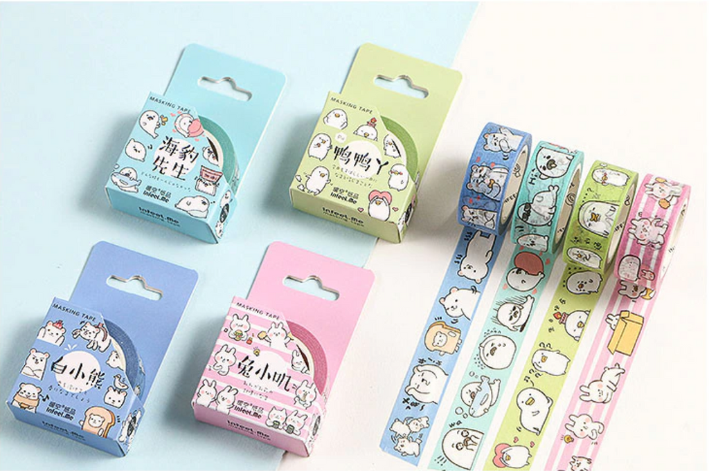Kawaii Animals Washi Tape
