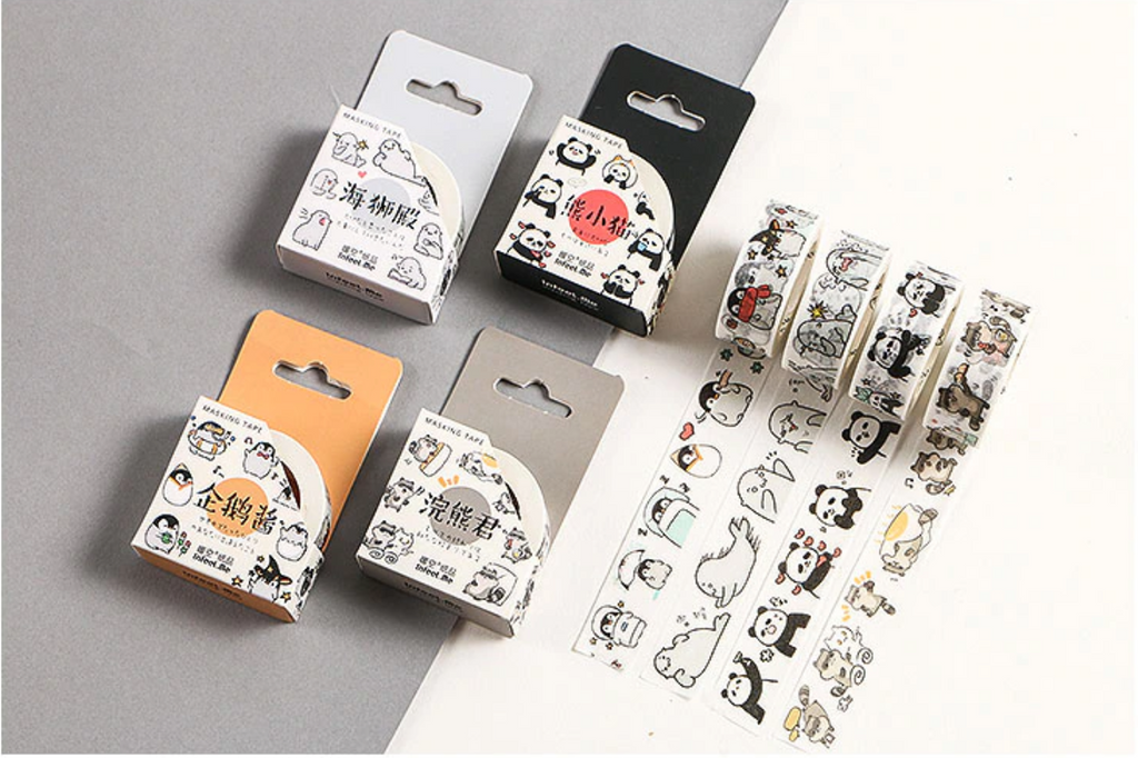 Kawaii Animals Washi Tape
