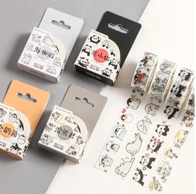 Kawaii Animals Washi Tape