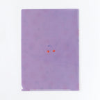 Kohaku A5 Clear Folder - 3 Pockets - Berries
