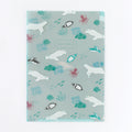 Kohaku A5 Clear Folder - 3 Pockets - Polar Animals