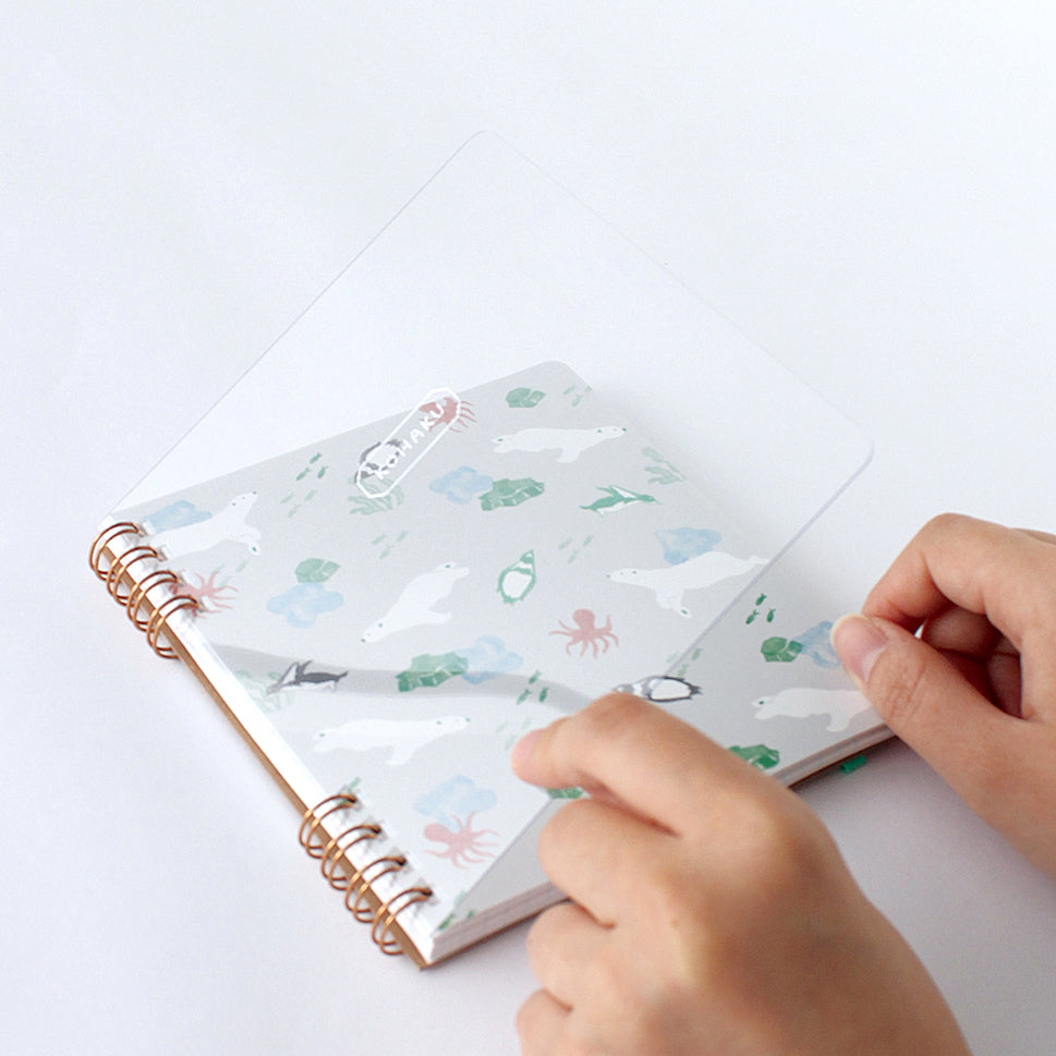 Kohaku Spiral Notebook - Polar Animals