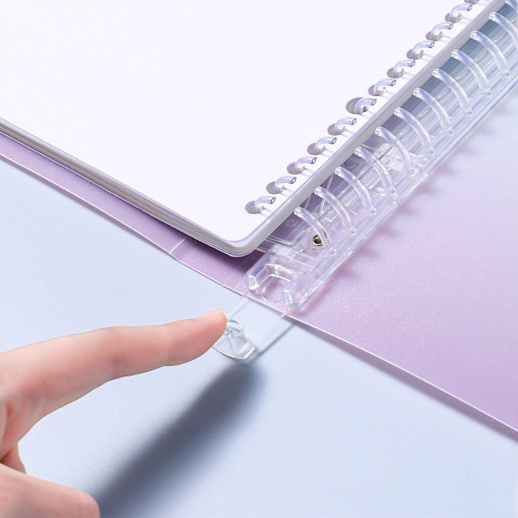 Kokuyo Pastel Cookie Binder with Refills - New Ombre Edition