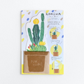 Koniwa Message Card - Succulents