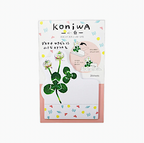 Koniwa Stand Sticky Memo Pad - Clover