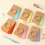 Colorful Key Ring Flashcards (7 Colors)