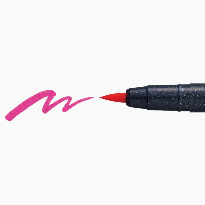 Kuretake Fudebiyori Brush Pen - 12 Color Set
