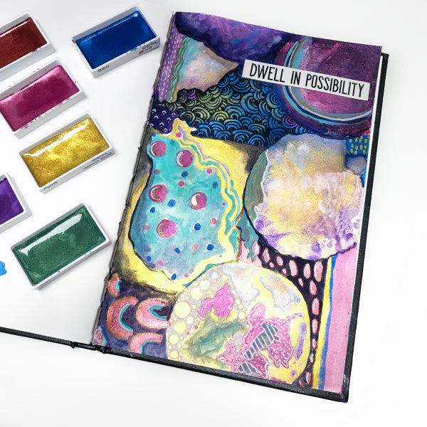 Kuretake Gansai Tambi Gem Colors - 6 Color Set