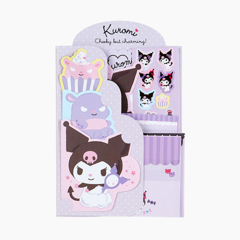 Kuromi Letter Set with Envelopes & Stickers