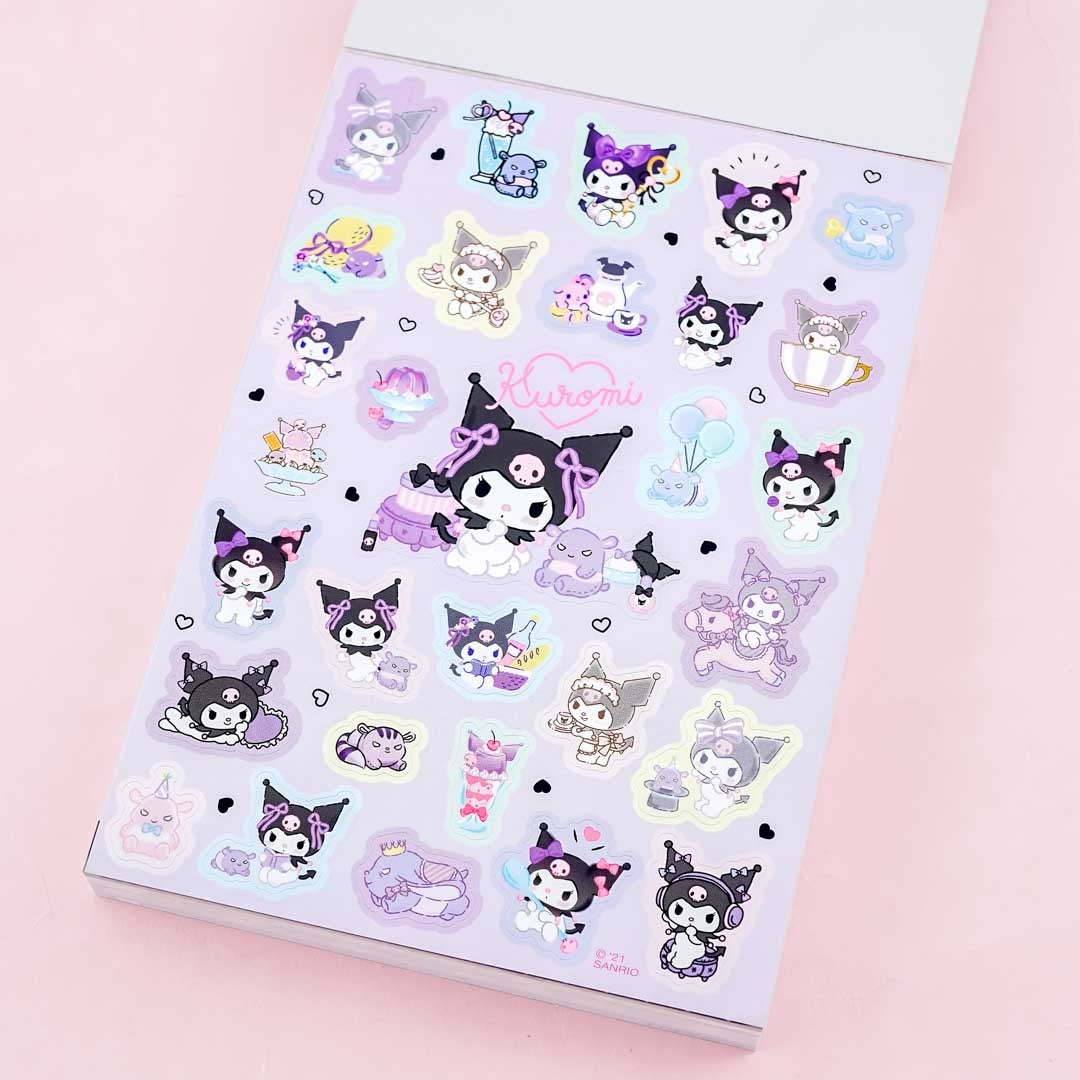 Kuromi Memo Pad - 8 Sheet Designs