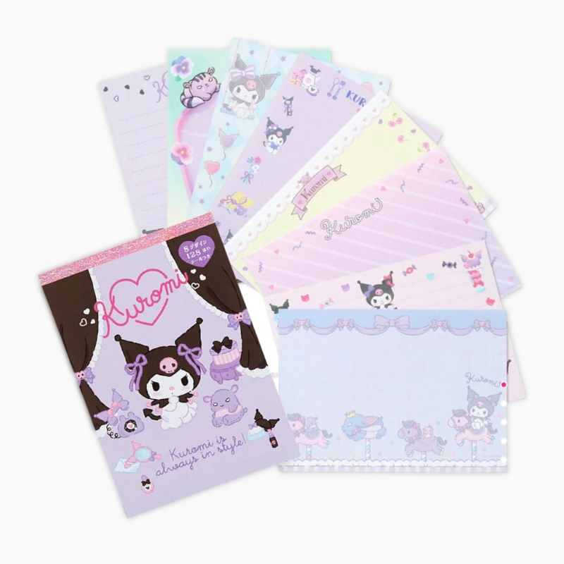 Kuromi Memo Pad - 8 Sheet Designs