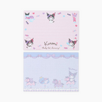Kuromi Memo Pad - 8 Sheet Designs