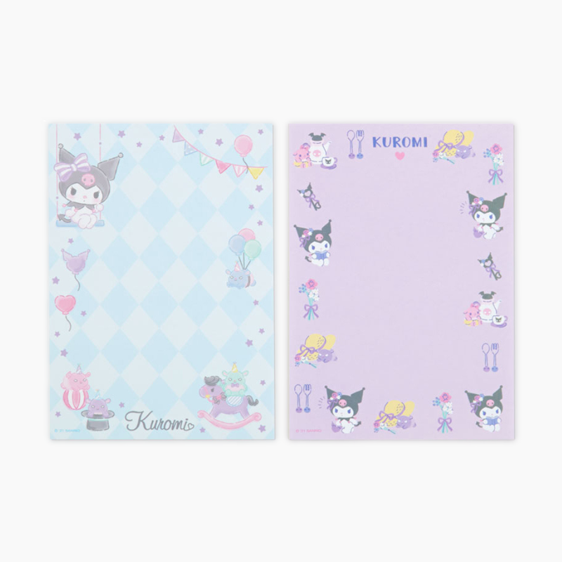 Kuromi Memo Pad - 8 Sheet Designs