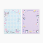 Kuromi Memo Pad - 8 Sheet Designs