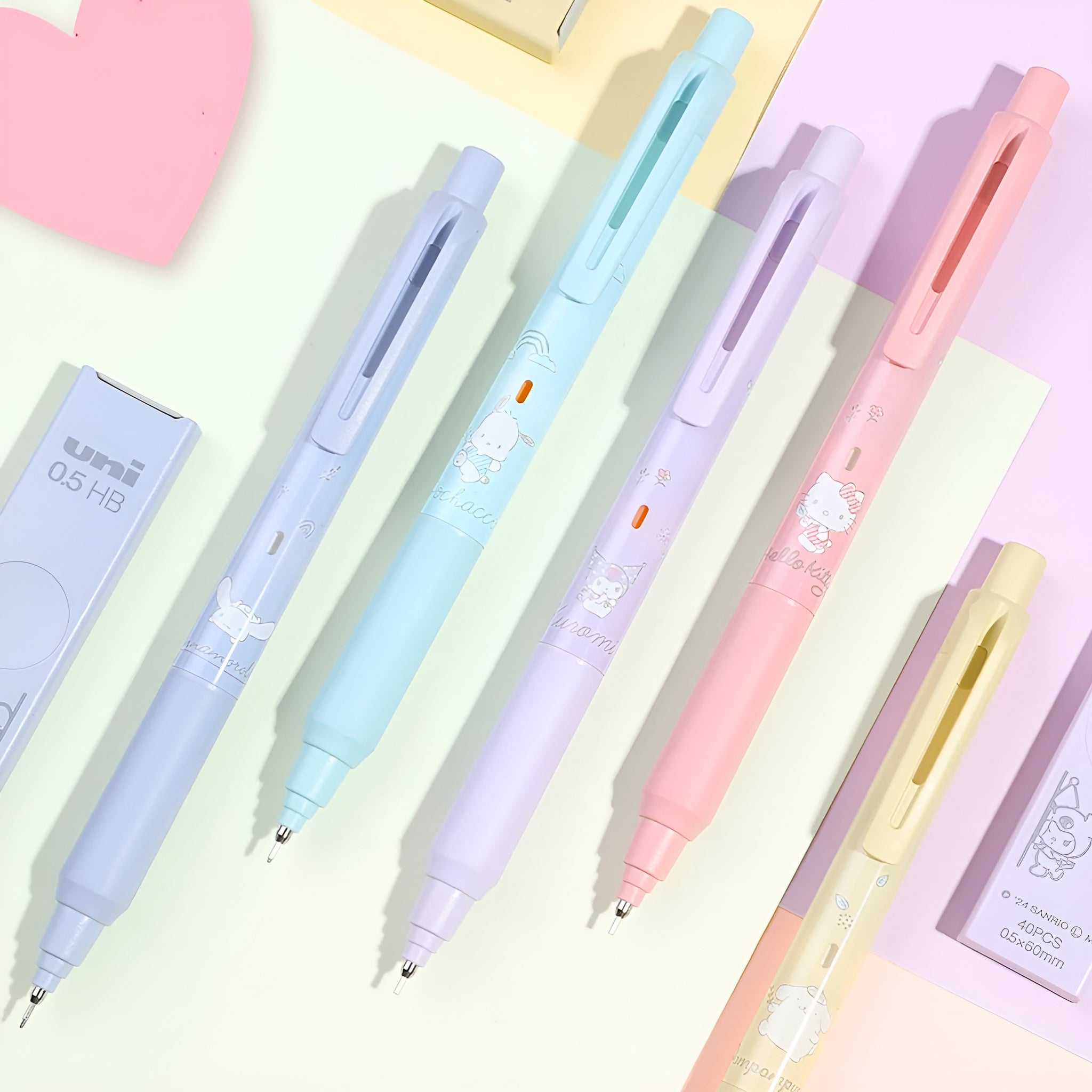 Uni Kuru Toga x Sanrio Characters Mechanical Pencil - Limited Edition