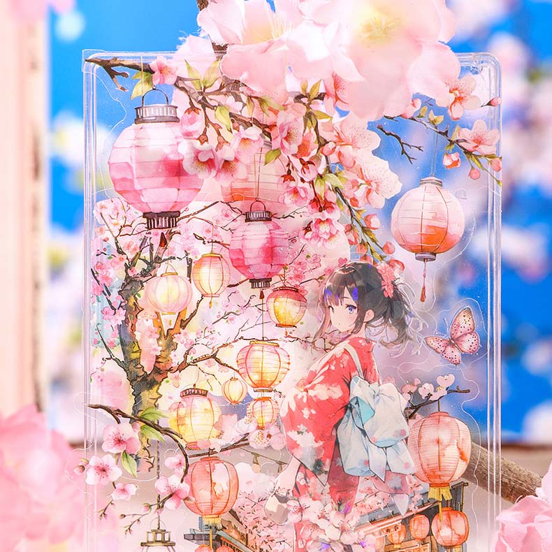 Kyoto in Spring PET Stickers - Limited Spring Edition
