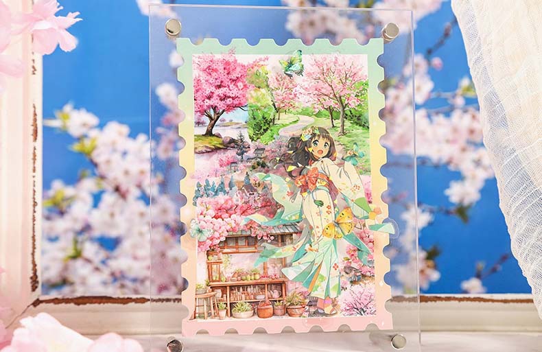 Kyoto in Spring PET Stickers - Limited Spring Edition