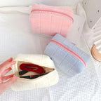 Large Plush Pastel Pencil Case