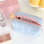 Large Plush Pastel Pencil Case