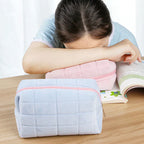 Large Plush Pastel Pencil Case