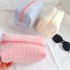 Large Plush Pastel Pencil Case